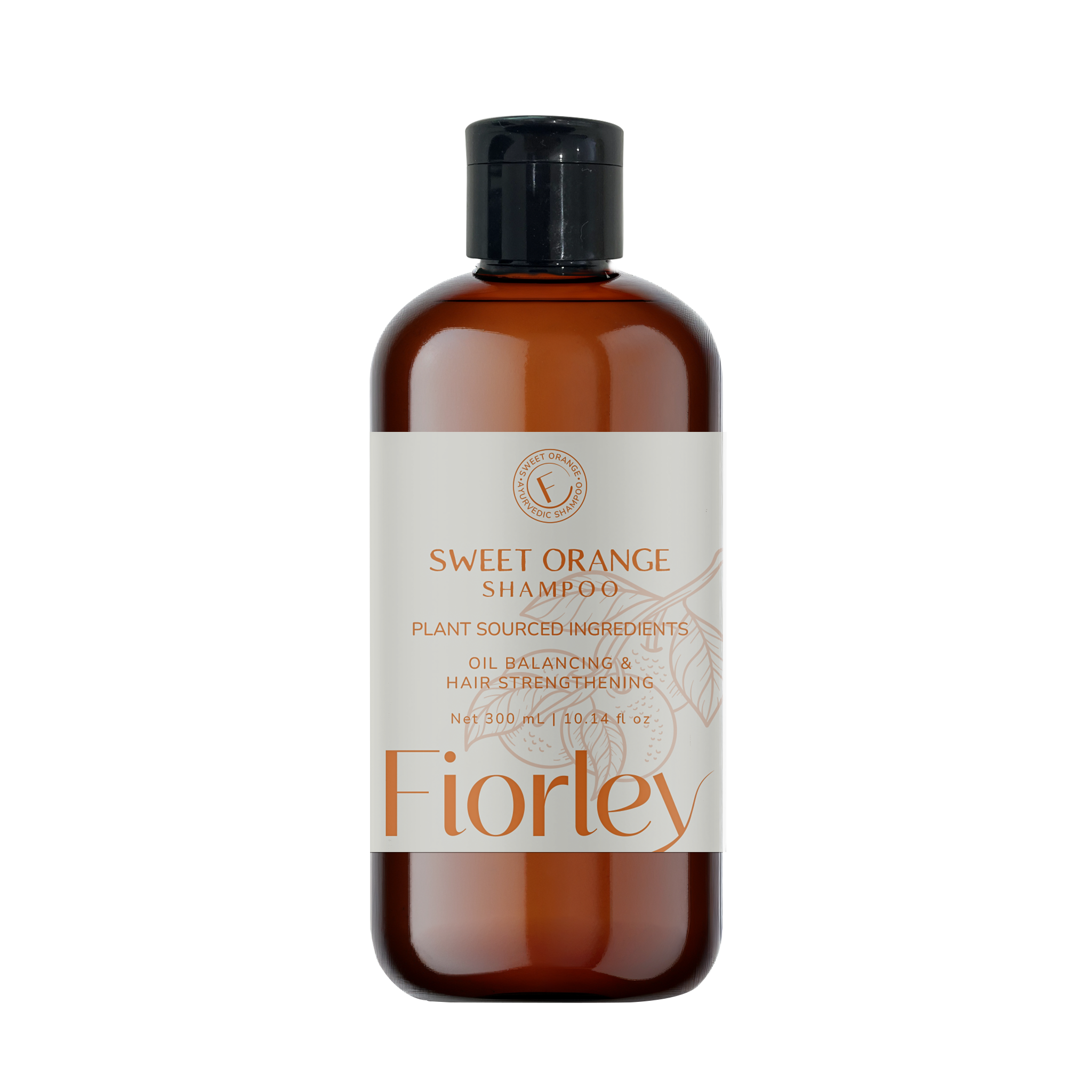 Sweet Orange Shampoo for Oily Hair & Scalp - Sulphate & Synthetic Fragrance-Free