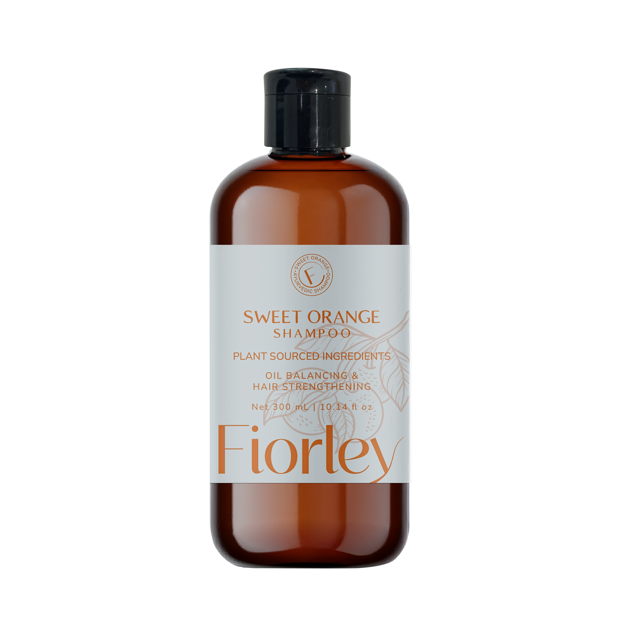Sweet Orange Shampoo for Oily Hair & Scalp - Sulphate & Synthetic Fragrance-Free